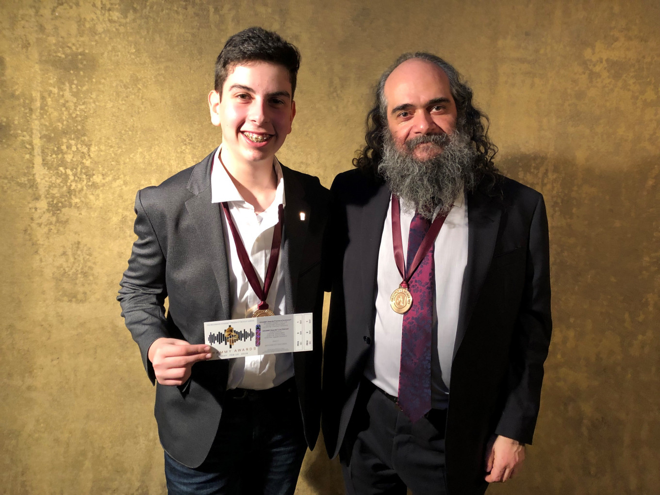 Psoy Korolenko and I at the Grammy Awards in 2019