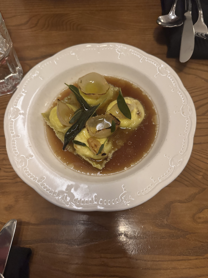 Goat Cheese Ravioli