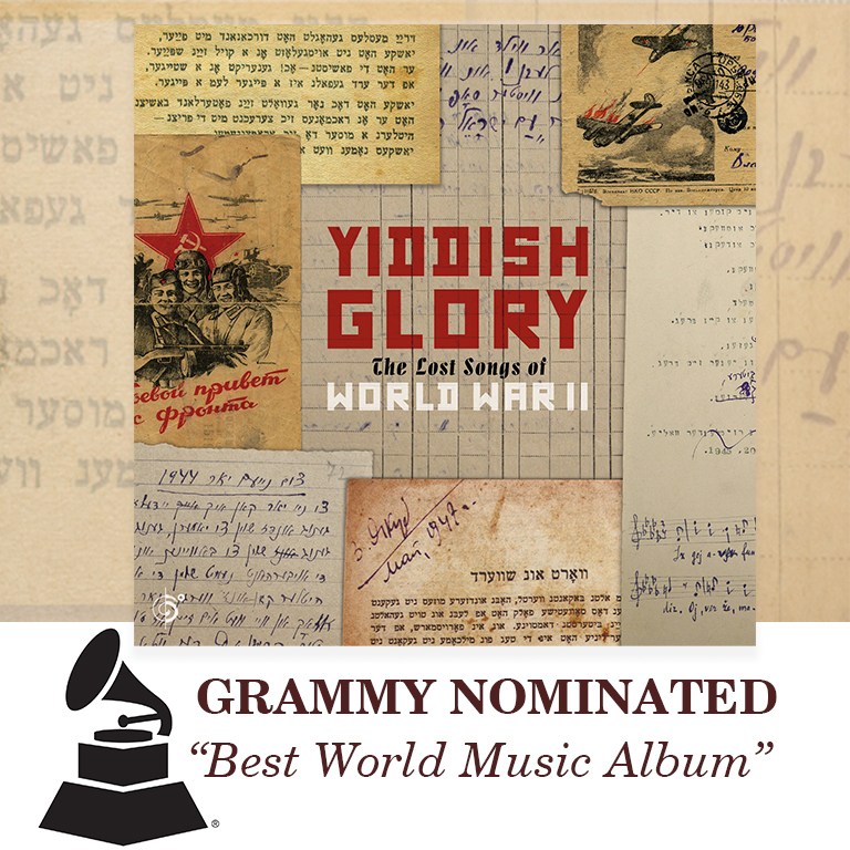 Yiddish Glory Grammy poster
